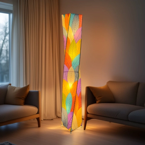 Twist Giant Floor Lamp in Multi