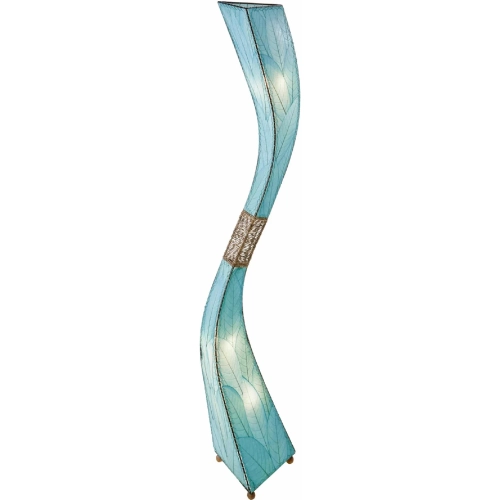Flow Giant Floor Lamp in Sea Blue