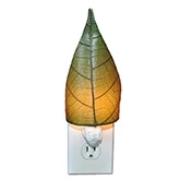 Leaf Nightlight in Single Green Cocoa Leaf