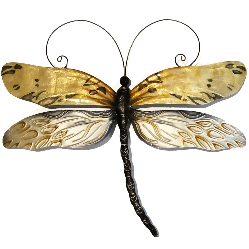 Dragonfly Wall Decor in Honey