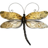 Dragonfly Wall Decor in Honey