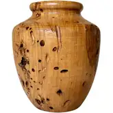 Sunken Wood Classic Large Vase in Light Reclaimed Wood