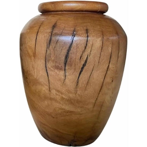 Sunken Wood Bulb Large Vase in Light Reclaimed Wood