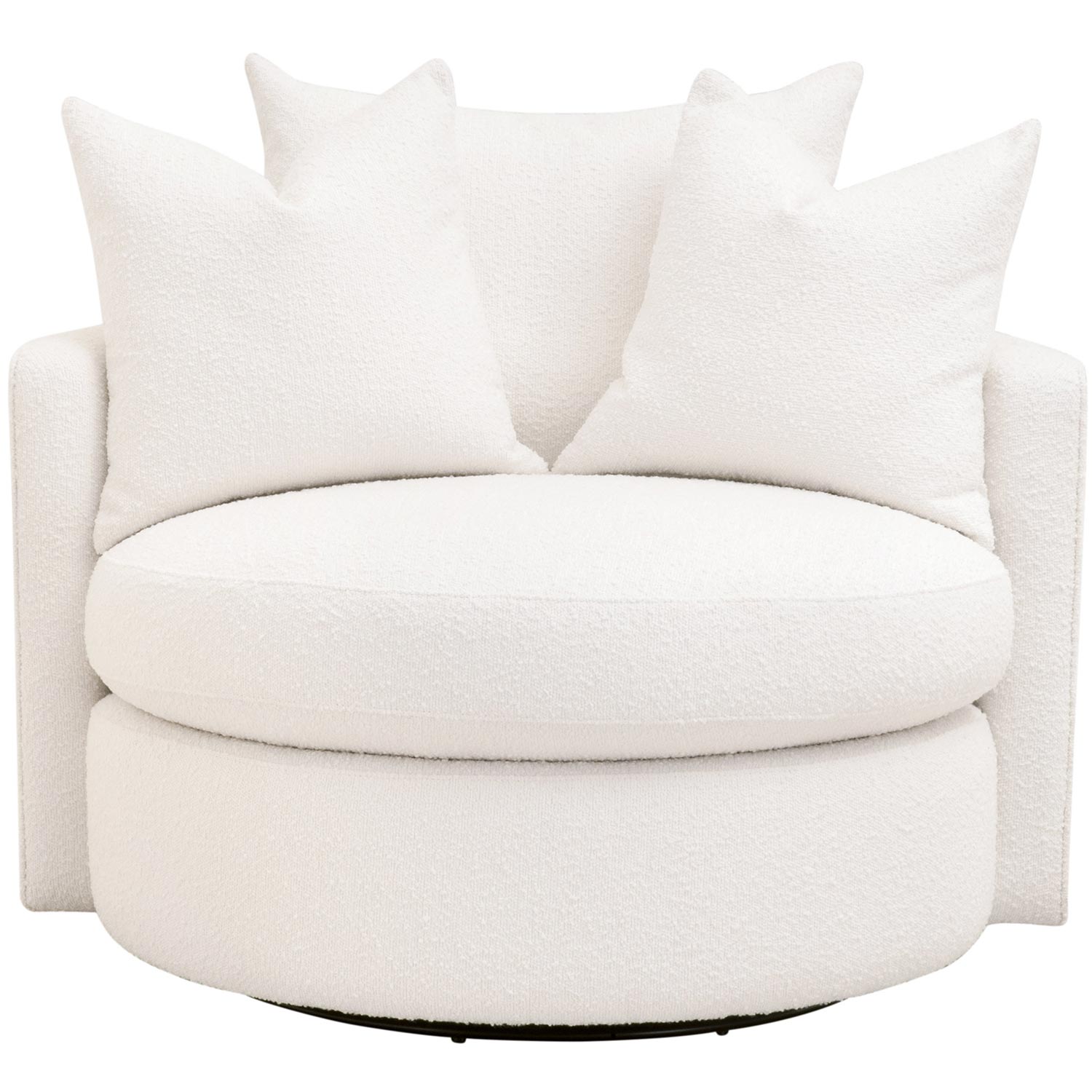 Essentials for Living Lourne Petite Swivel Sofa Chair - Thumbnail 5