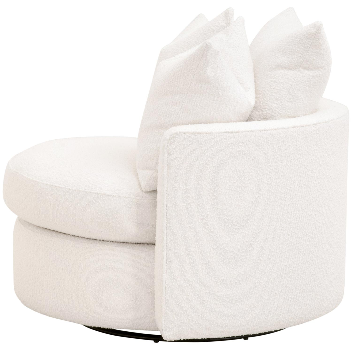 Essentials for Living Lourne Petite Swivel Sofa Chair - Thumbnail 4