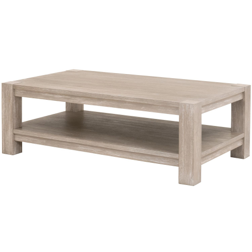 Adler Coffee Table in Sandblasted Natural Gray Acacia 6129-CT.NG
