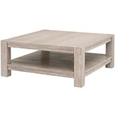Adler Square Coffee Table in Sandblasted Natural Gray Acacia 6129-SQCT.NG