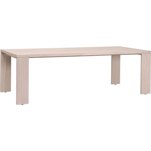 Big Sur Outdoor 94" Dining Table in Washed Solid Teak 6830-L.W-ET