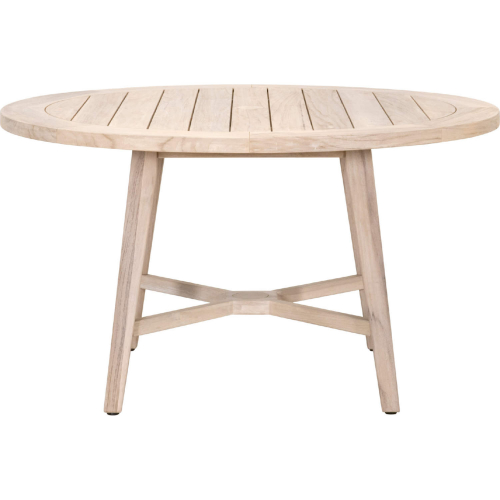 Carmel Outdoor 54" Round Dining Table in Gray Teak 6825-RD.GT