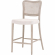 Cela Counter Stool in Bisque Fabric, Cane & Wood 6661CS.BISQ/NG