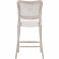 Cela Counter Stool in Bisque Fabric, Cane & Wood 6661CS.BISQ/NG