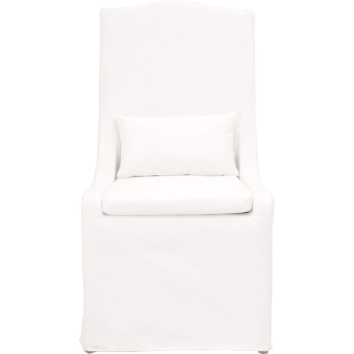 Colette Slipcover Dining Chair in Pearl Fabric 6419UP.LPPRL (Set of 2)