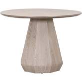 Coulter 42" Round Dining Table in Natural Gray Ash 6063.NG