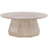 Coulter Coffee Table in Wire Brushed Natural Gray Ash