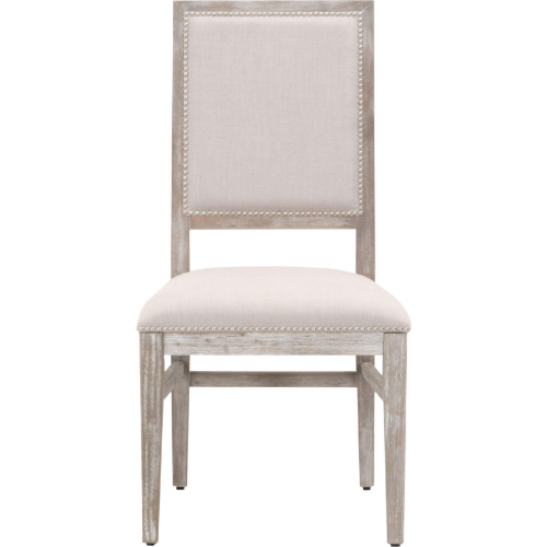 Dexter Dining Chair in Stone Line & Gray Wood 6017.NG/STO-SLV (Set of 2)