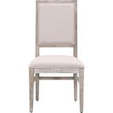 Dexter Dining Chair in Stone Line & Gray Wood 6017.NG/STO-SLV (Set of 2)