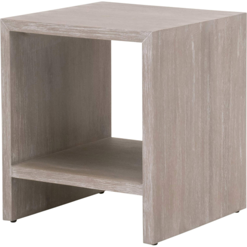 Dovetail Waterfall End Table in Natural Gray Acacia 6043.NG