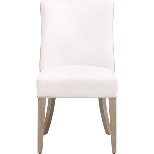 Duet Dining Chair in Pearl Fabric, Linen & Natural Gray Ash 6491UP.NG/LPPRL/BIS (Set of 2)