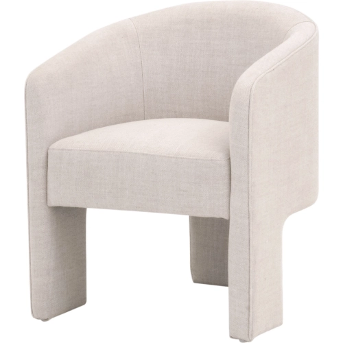 Hall Dining Arm Chair in Bisque French Performance Linen 6489UP.BIS