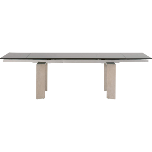 Jett Extension Dining Table in Gray Ash & Gray Glass 1605-EXDT.NGA/SGRY