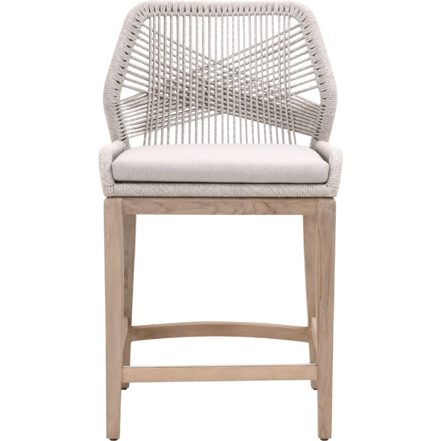 Essentials for Living 6808CS.WTA/PUM/GT Loom Outdoor Counter Stool in