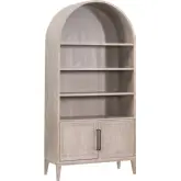 Morris Storage Bookcase in Natural Gray Acacia 6046.NG