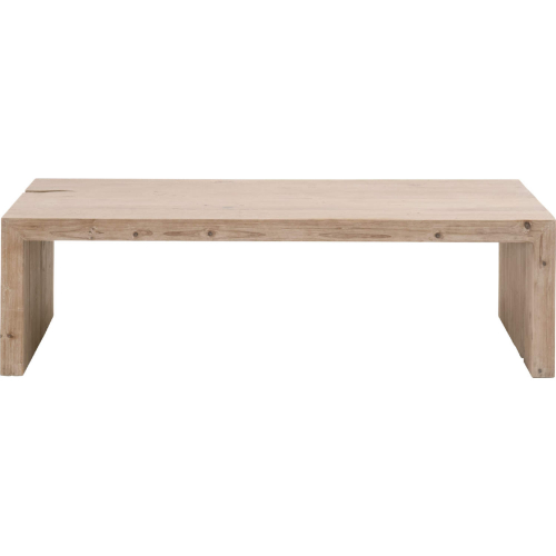 Reed Coffee Table in Reclaimed Smoke Gray Pine Wood 8098.SGRY-PNE