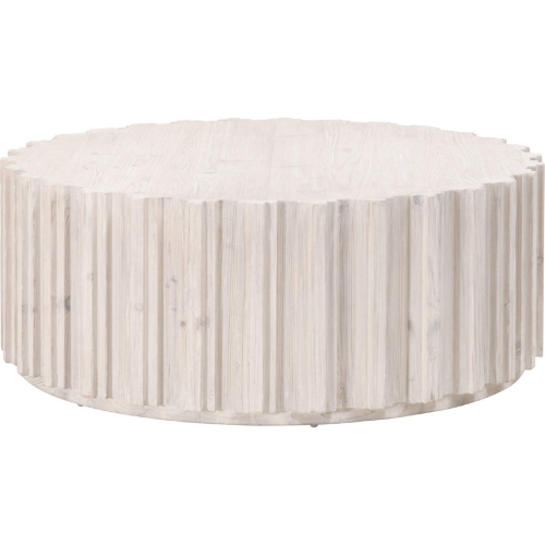 Roma Coffee Table in White Wash Reclaimed Pine 8104.WW-PNE