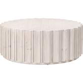 Roma Coffee Table in White Wash Reclaimed Pine 8104.WW-PNE