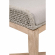 Tapestry Bar Stool in Taupe & White Flat Rope 6850BS.WTA/PUM/NG