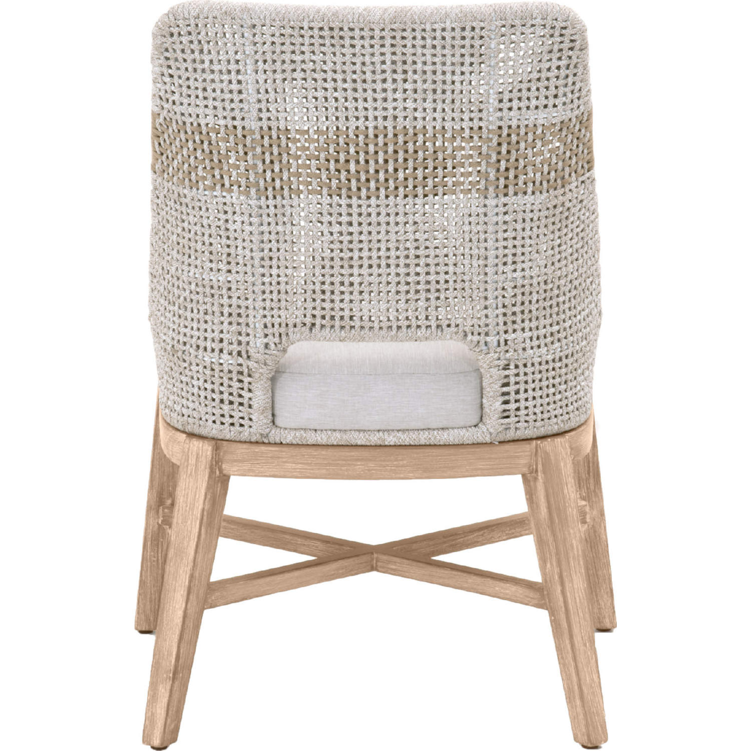 Essentials For Living Tapestry Flat Rope Stool - Thumbnail 5