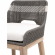 Tapestry Outdoor Bar Stool in Dove Grey & White Rope 6850BS.DOV/WHT/GT