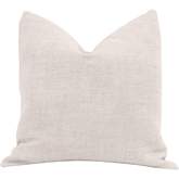 Basic 22" Pillow in Bisque Fabric 7200-22.BISQ (Set of 2)