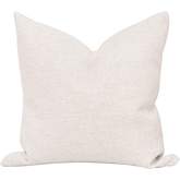 Basic 22" Pillow in Performance Textured Cream Linen 7200-22.TXCRM (Set of 2)
