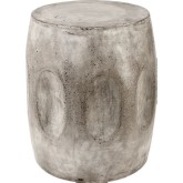 Wotran Side Table in Polished Concrete