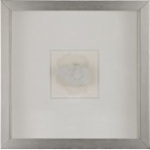 Natural Mineral Wall Decor in White & Silver