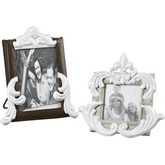 Picture Frame in Richland Grey, Bronze & White (Set of 2)