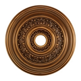 English Study 24" Ceiling Medallion in Antique Bronze Finish