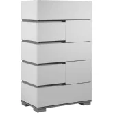 Athena Chest in High Gloss White Finish