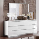 Onda Dama Mirror in White