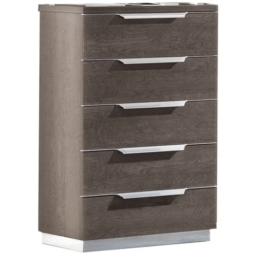 Kroma Chest in Gloss Silver Birch Finish