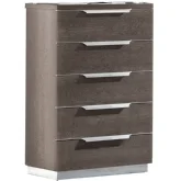 Kroma Chest in Gloss Silver Birch Finish
