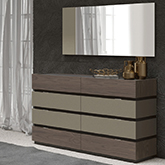 Leo Double Dresser in Multicolor
