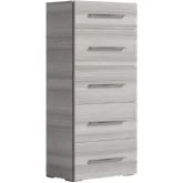 Mia Chest in Grey & White Wood