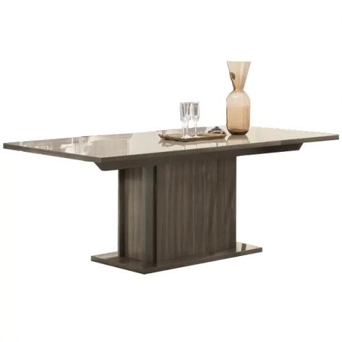 Volare 79" Extention Dining Table in Venetian Grey Finish