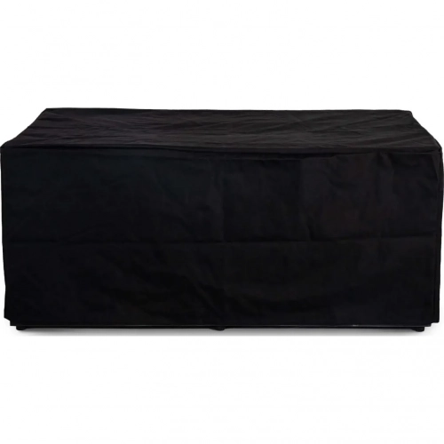 Refuge Series 56"W x 30"D x 24"H Propane Gas Fire Pit Cover in Black Fabric