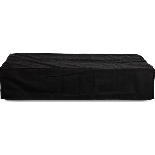 Refuge Series 68"W x 30"D x 15"H Natural Gas Fire Pit Cover in Black Fabric