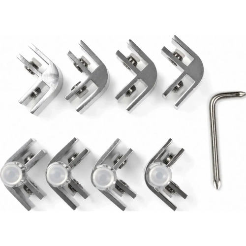 Refuge Series Rectangle and Square Wind Guard Complete Hardware Kit