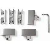 Refuge Series Round Wind Guard Complete Hardware Kit