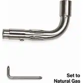Refuge Series Replacement Part CSA Certified Venturi Pipe for Propane & Natural Gas